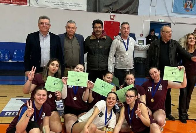 Θρίαμβος για τα κορίτσια του βόλεϊ του ΓΕΛ Νεμέας – Πρωταθλήτριες Κορινθίας